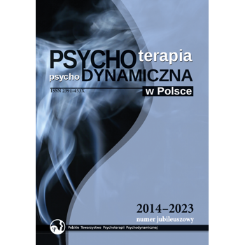 Psychoterapia Psychodynamiczna w Polsce (2014-23) nr jubileuszowy